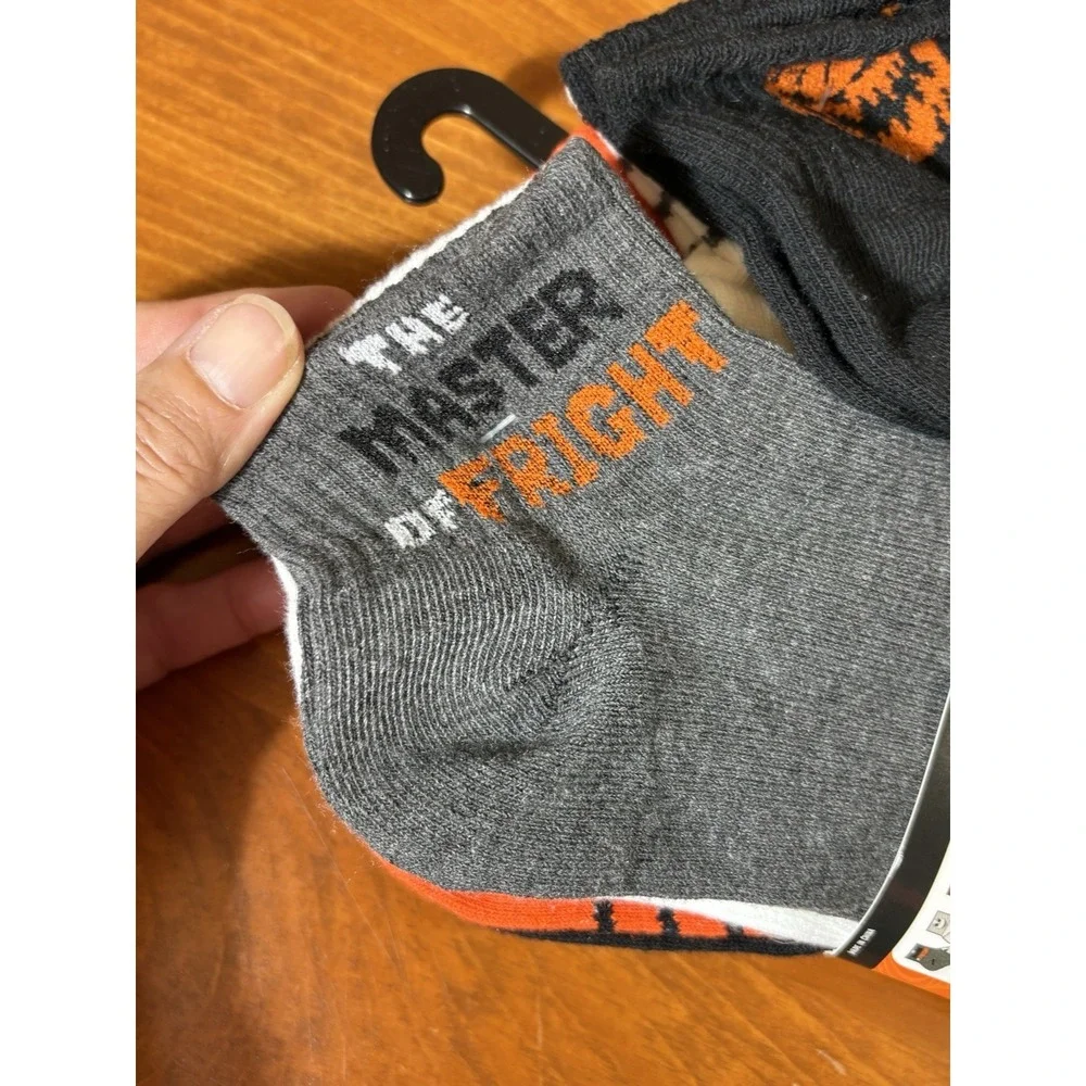 Disney Nightmare Before Christmas Jack Skellington 10 Pr Unisex Ankle Socks NWT